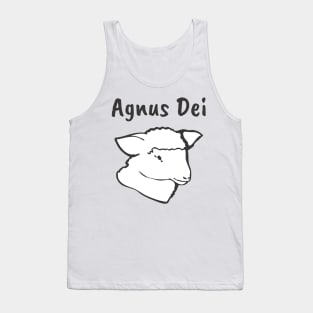 Agnus Dei God Jesus Christ Lamb Tank Top